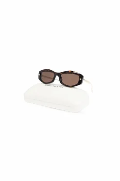 Alexander McQueen CZARNY Okulary przeciwsłoneczne