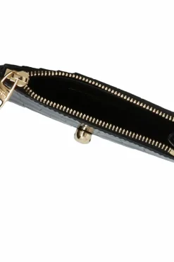 Alexander McQueen CZARNY Etui na karty z motywem czaszki