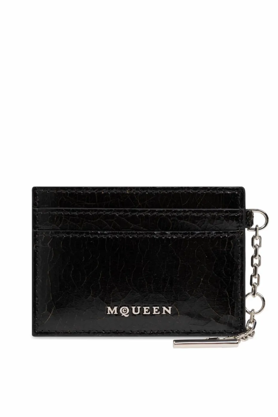 Alexander McQueen CZARNY Etui na karty