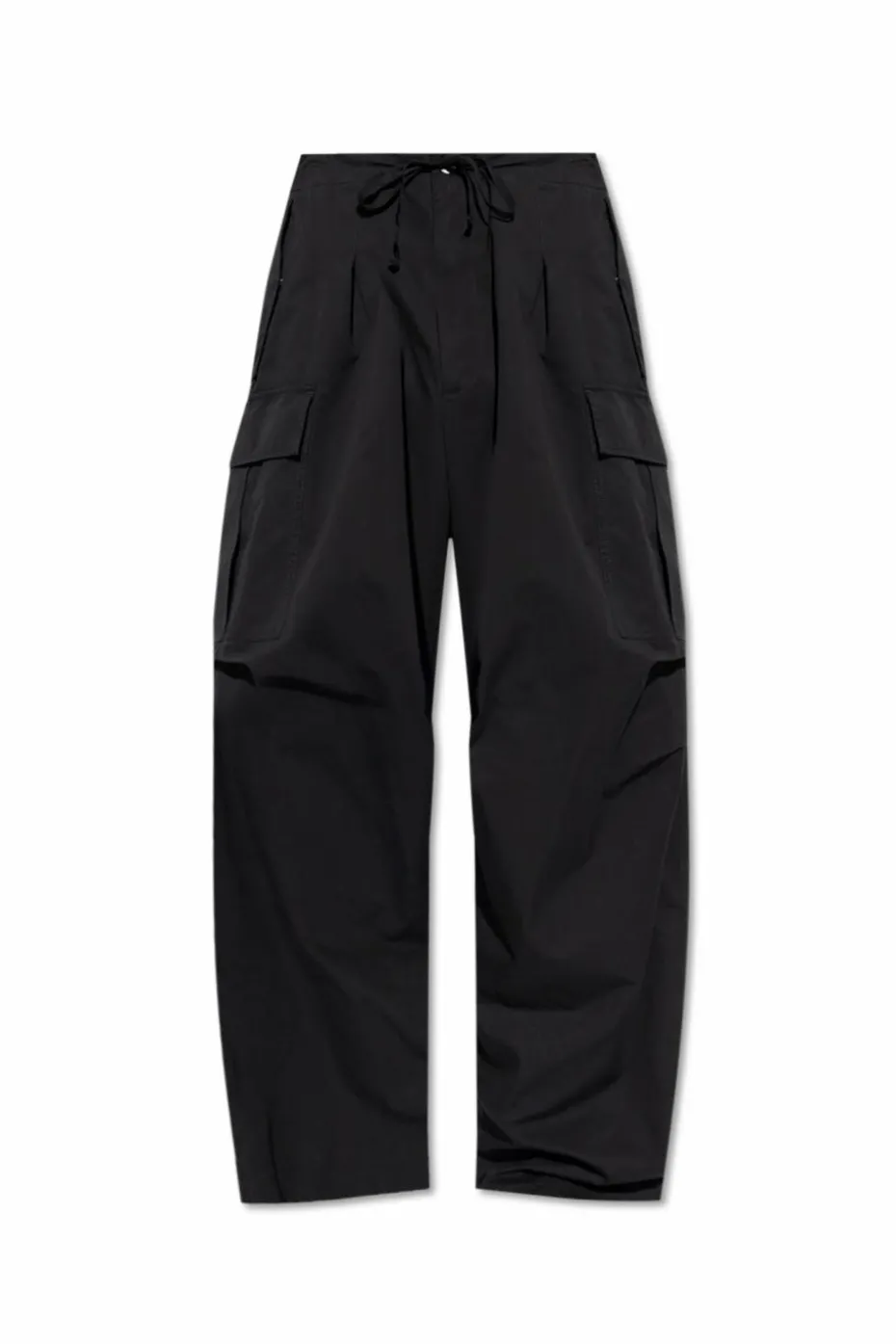 Alexander McQueen CZARNY Spodnie typu `cargo`