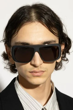 Alexander McQueen CZARNY Okulary przeciwsłoneczne