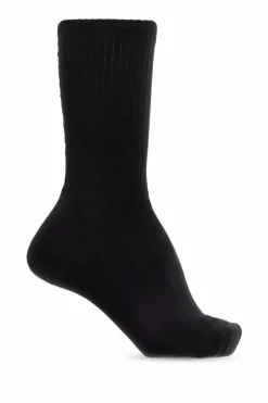 Alexander McQueen CZARNY Bawełniane skarpety z logo