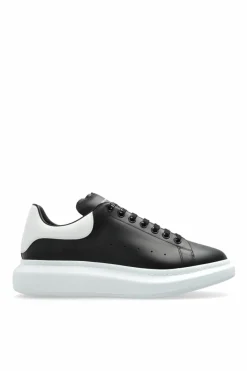 Alexander McQueen CZARNY Skórzane buty sportowe