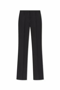 Alexander McQueen CZARNY Spodnie w kant