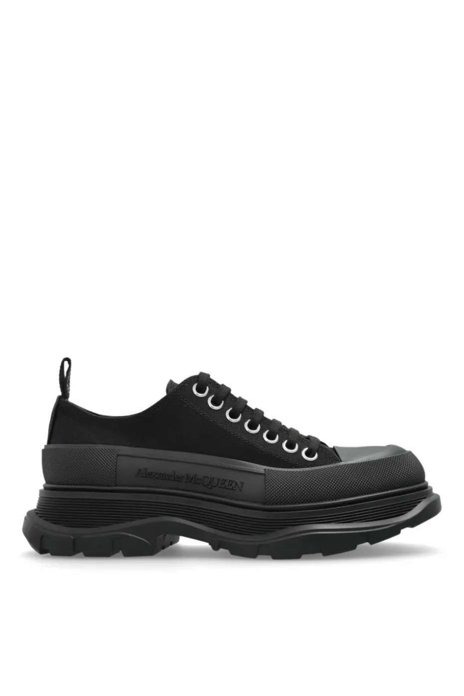 Alexander McQueen CZARNY Buty sportowe na platformie