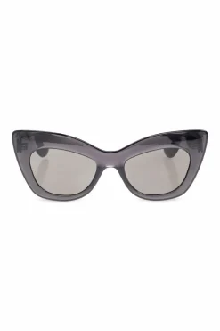 Alexander McQueen CZARNY Okulary przeciwsłoneczne