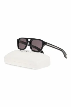 Alexander McQueen CZARNY Okulary przeciwsłoneczne