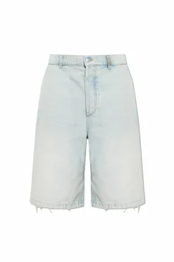 Alexander McQueen jasnoniebieski Szorty jeansowe