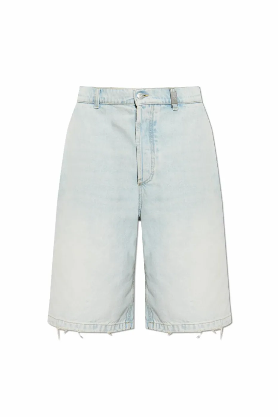 Alexander McQueen jasnoniebieski Szorty jeansowe