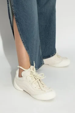 Alexander McQueen kremowy Buty sportowe `Flexion`