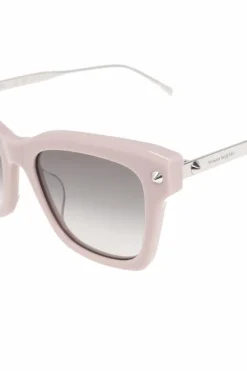 Alexander McQueen RÓŻOWY Okulary przeciwsłoneczne