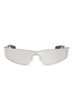 Alexander McQueen SREBRNY Okulary przeciwsłoneczne