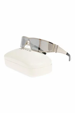 Alexander McQueen SREBRNY Okulary przeciwsłoneczne