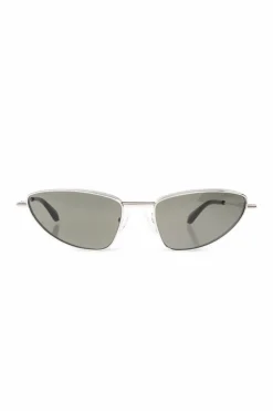 Alexander McQueen SREBRNY Okulary przeciwsłoneczne