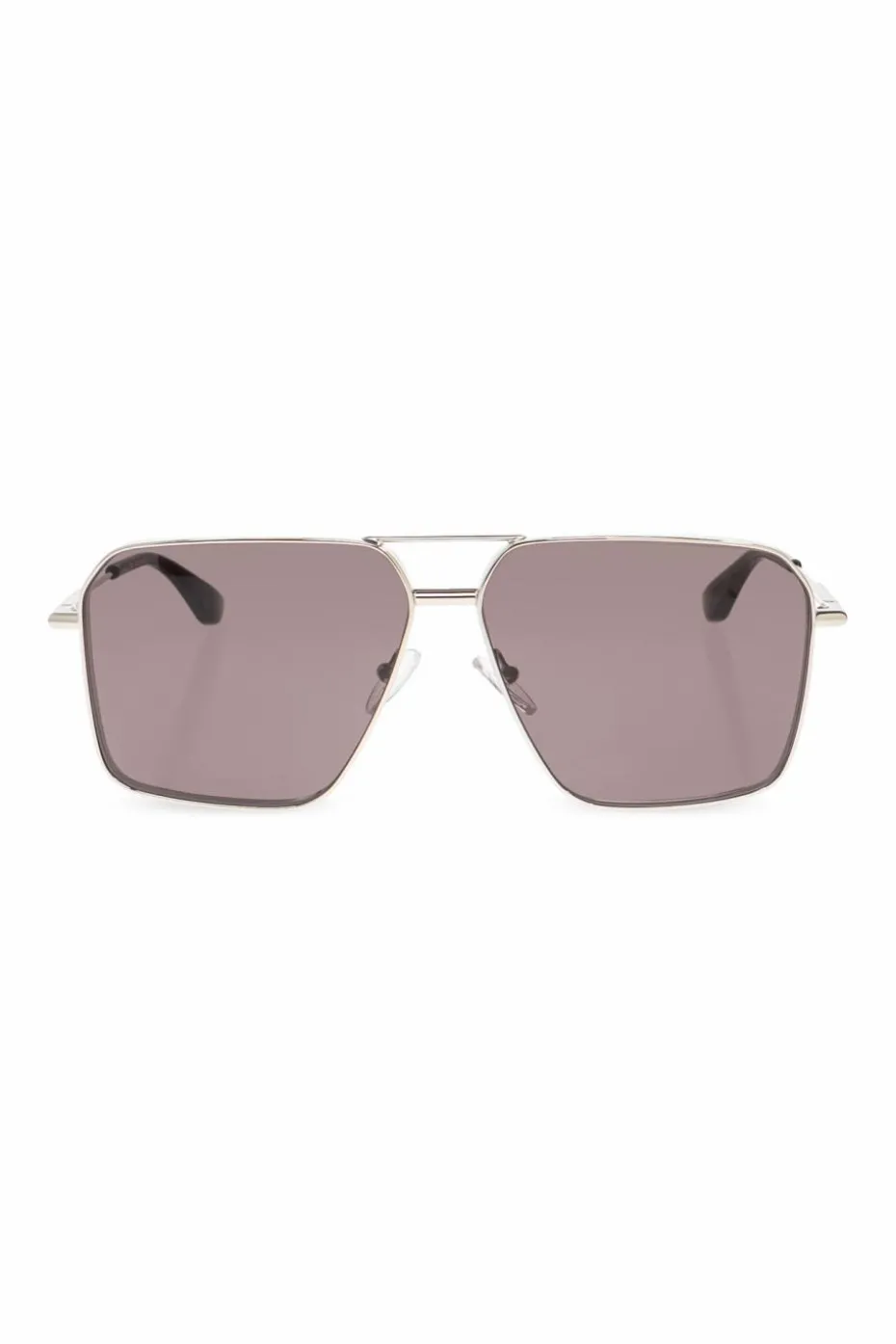 Alexander McQueen SREBRNY Okulary przeciwsłoneczne