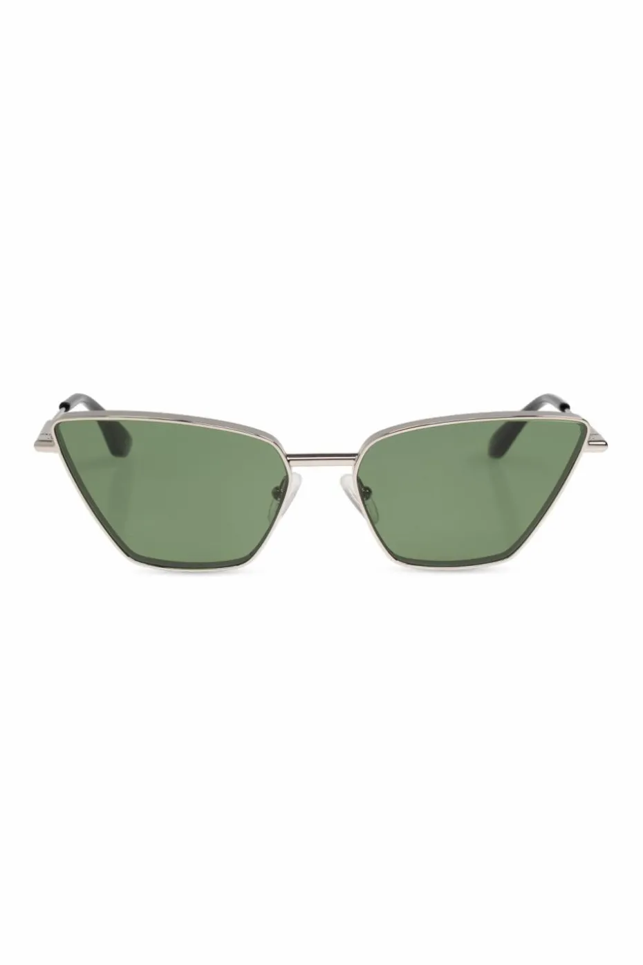 Alexander McQueen SREBRNY Okulary przeciwsłoneczne
