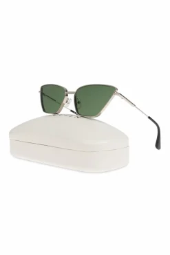 Alexander McQueen SREBRNY Okulary przeciwsłoneczne