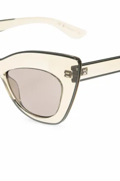 Alexander McQueen SZARY Okulary przeciwsłoneczne