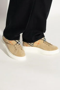 Alexander McQueen ZIELONY Skórzane buty sportowe