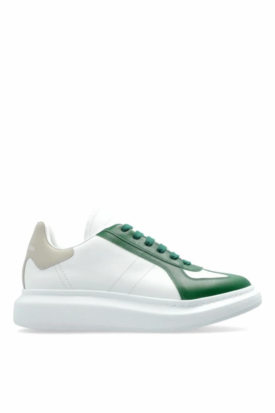 Alexander McQueen ZIELONY Buty sportowe z logo