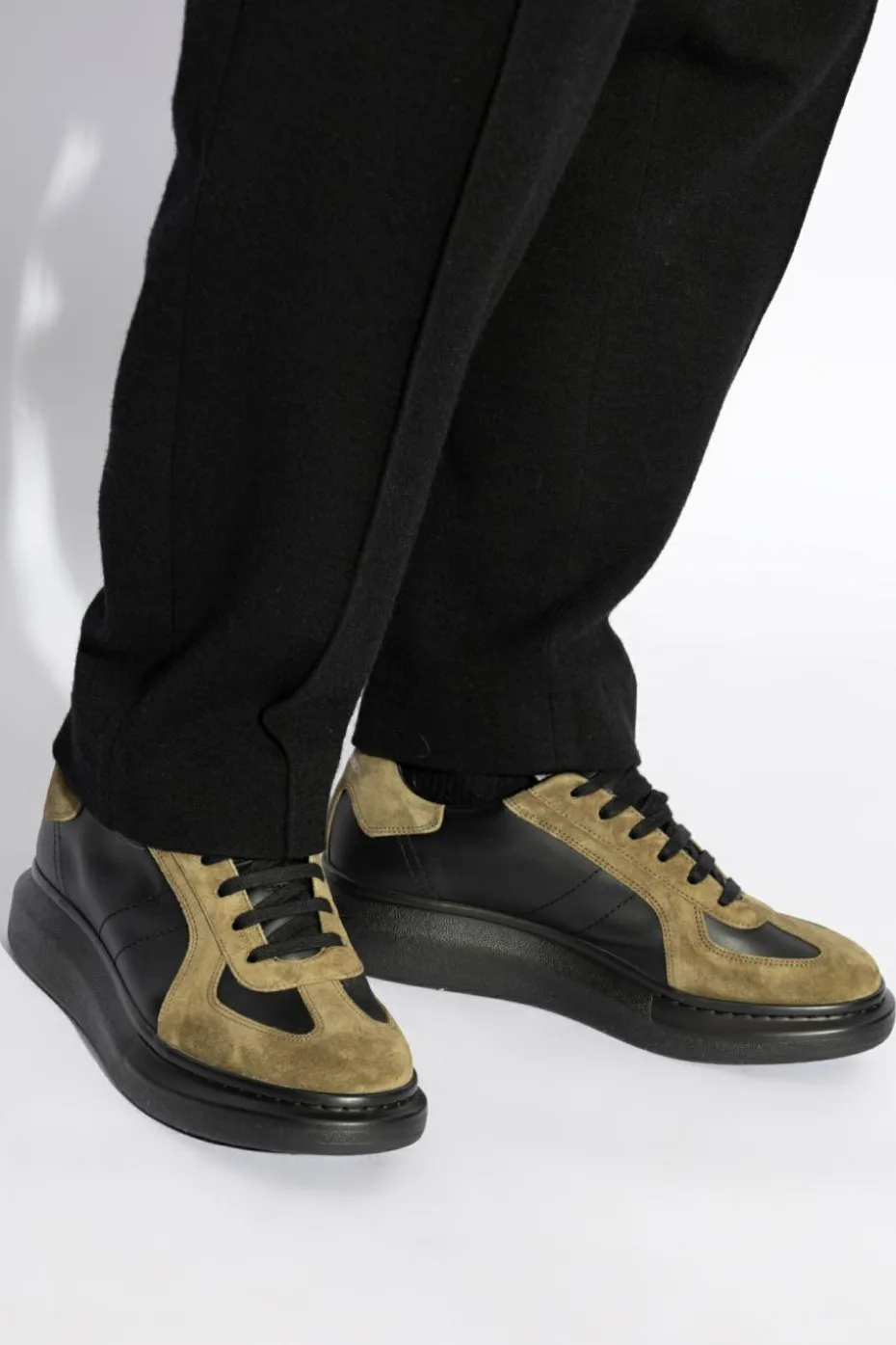 Alexander McQueen ZIELONY Buty sportowe `Oversized`