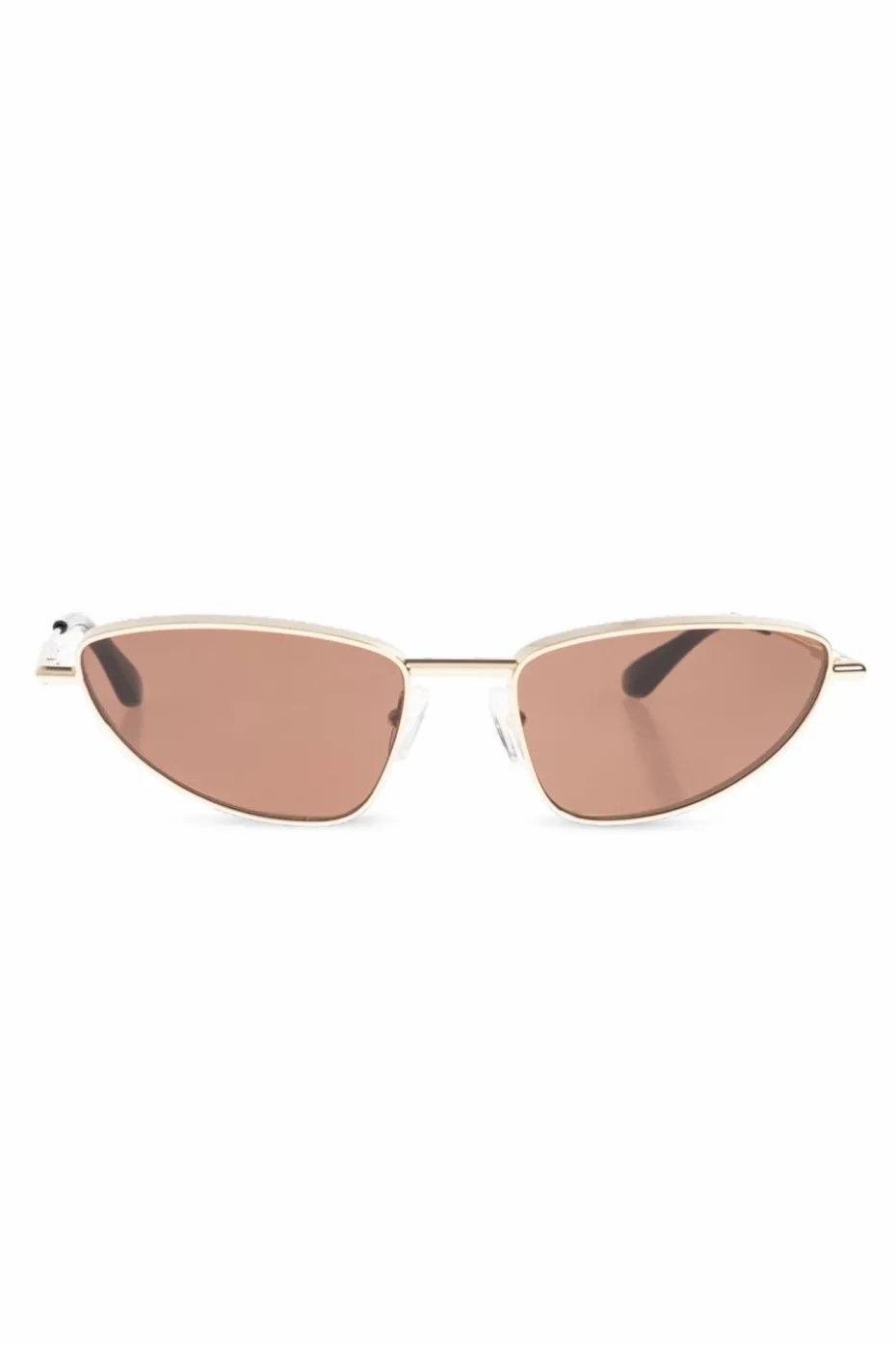 Alexander McQueen ZŁOTY Okulary przeciwsłoneczne