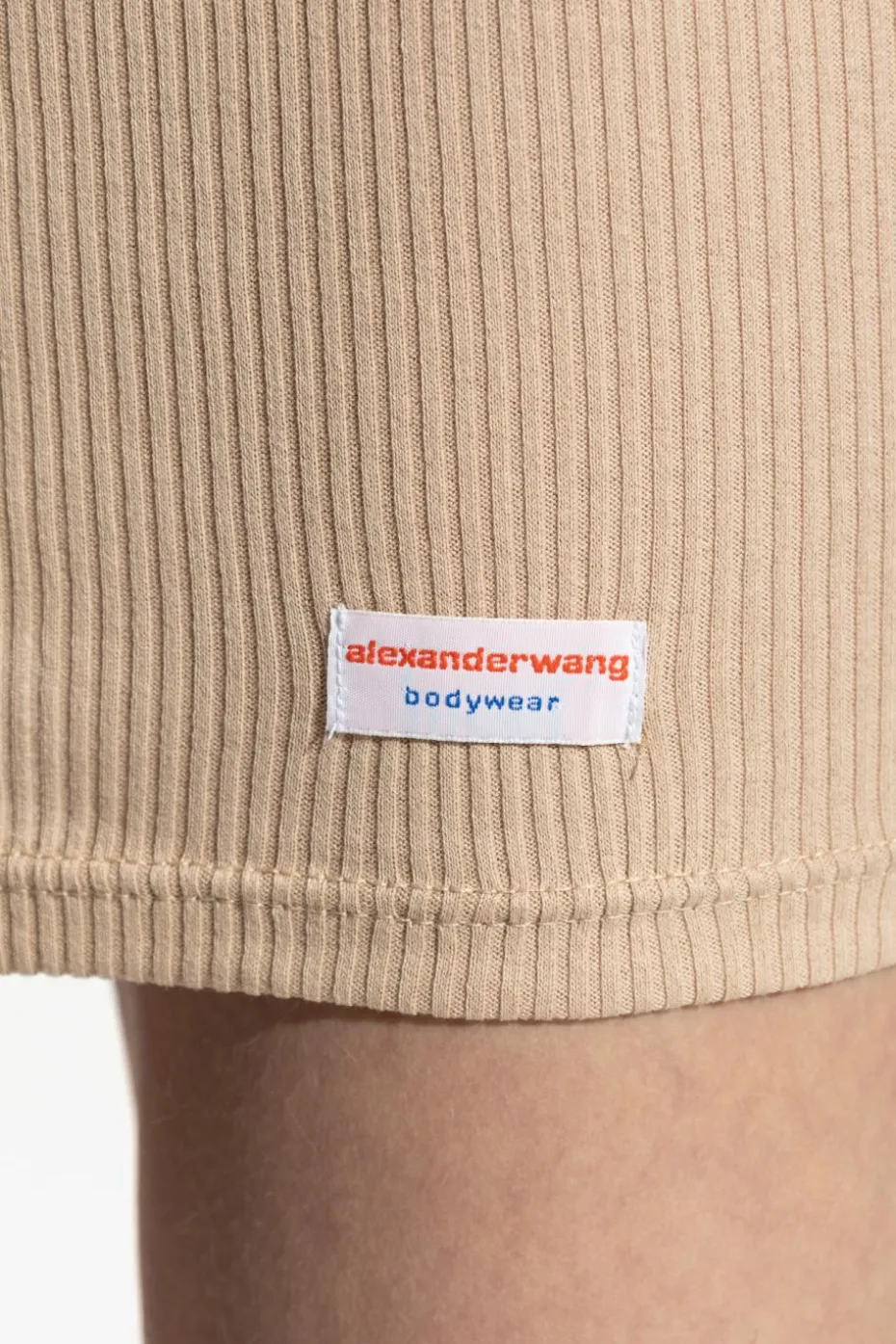Alexander Wang beżowy Bieliźniana sukienka