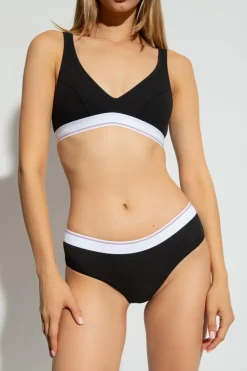 Alexander Wang CZARNY Figi z logo