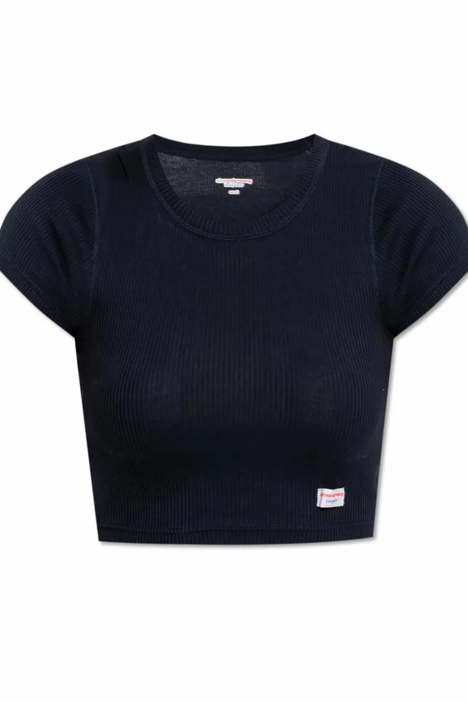 Alexander Wang GRANATOWY T-shirt bieliźniany