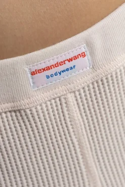 Alexander Wang RÓŻOWY Bawełniane figi
