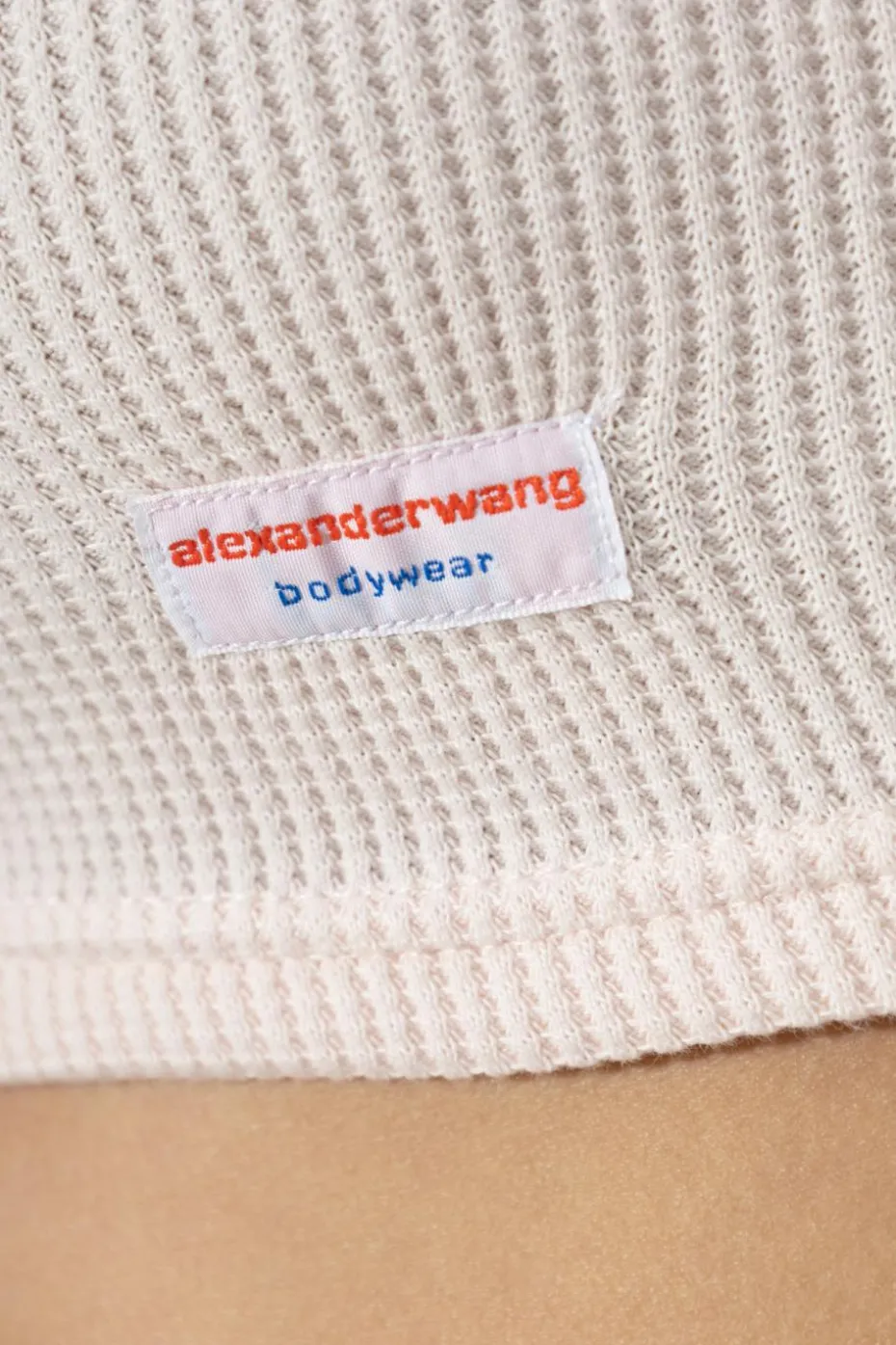 Alexander Wang RÓŻOWY Top bieliźniany