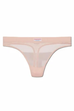 Alexander Wang RÓŻOWY Transparentne stringi