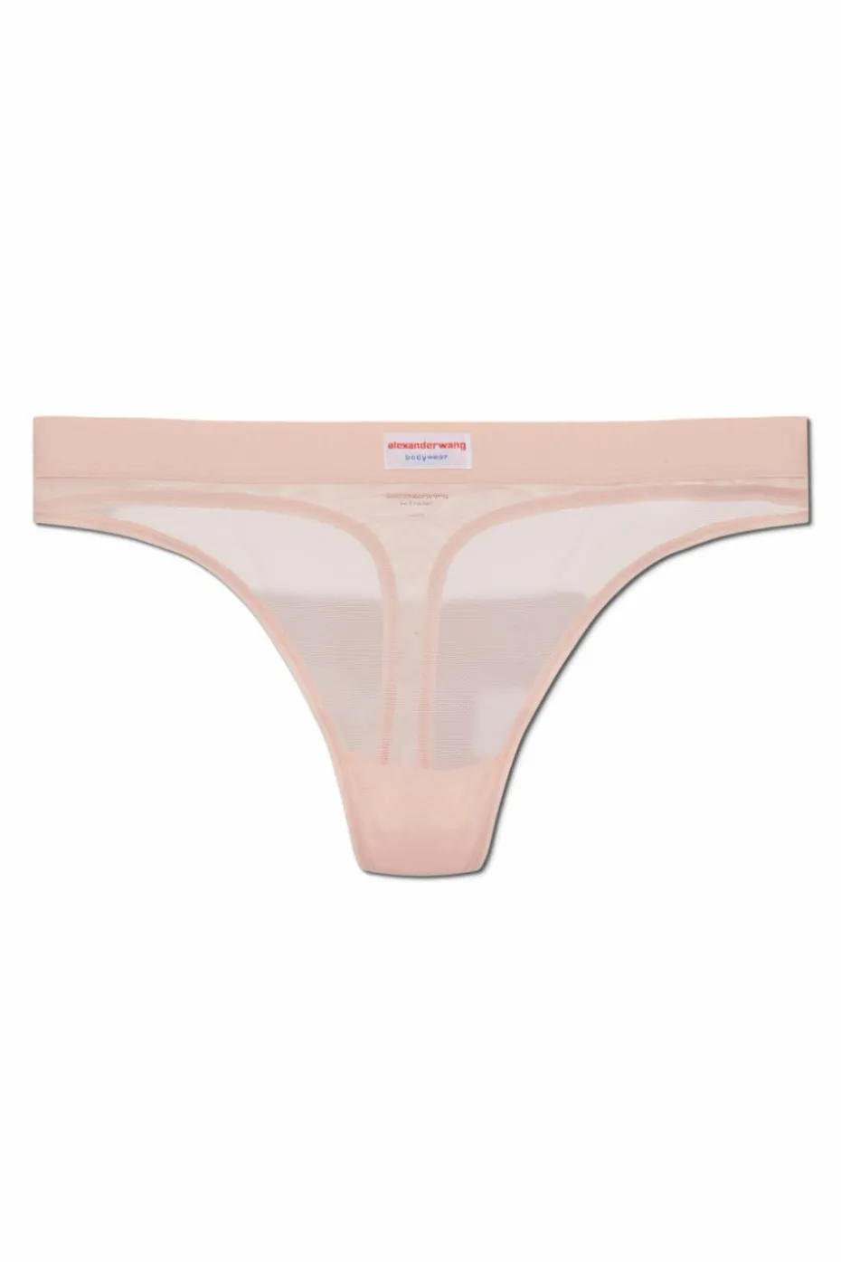 Alexander Wang RÓŻOWY Transparentne stringi
