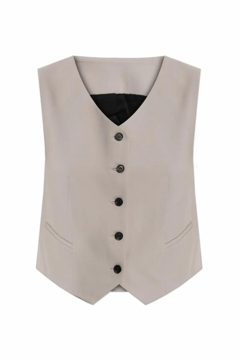 AllSaints beżowy Kamizelka ‘Aleida’