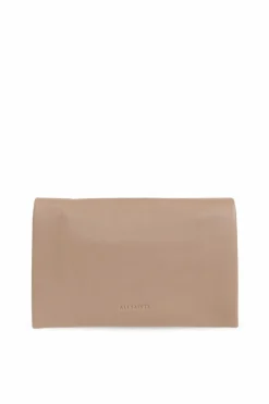 AllSaints beżowy Portfel ‘Harluna’