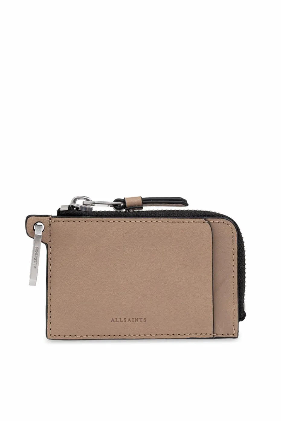 AllSaints beżowy Portfel ‘Remy’