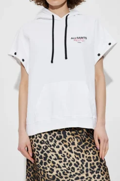 AllSaints BIAŁY Bluza `Amore`