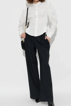 AllSaints BIAŁY Koszula `Evanna’