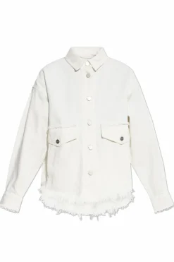 AllSaints BIAŁY Kurtka `Hettie`
