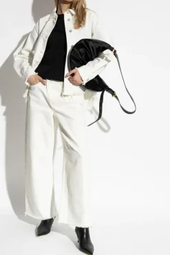 AllSaints BIAŁY Kurtka `Hettie`