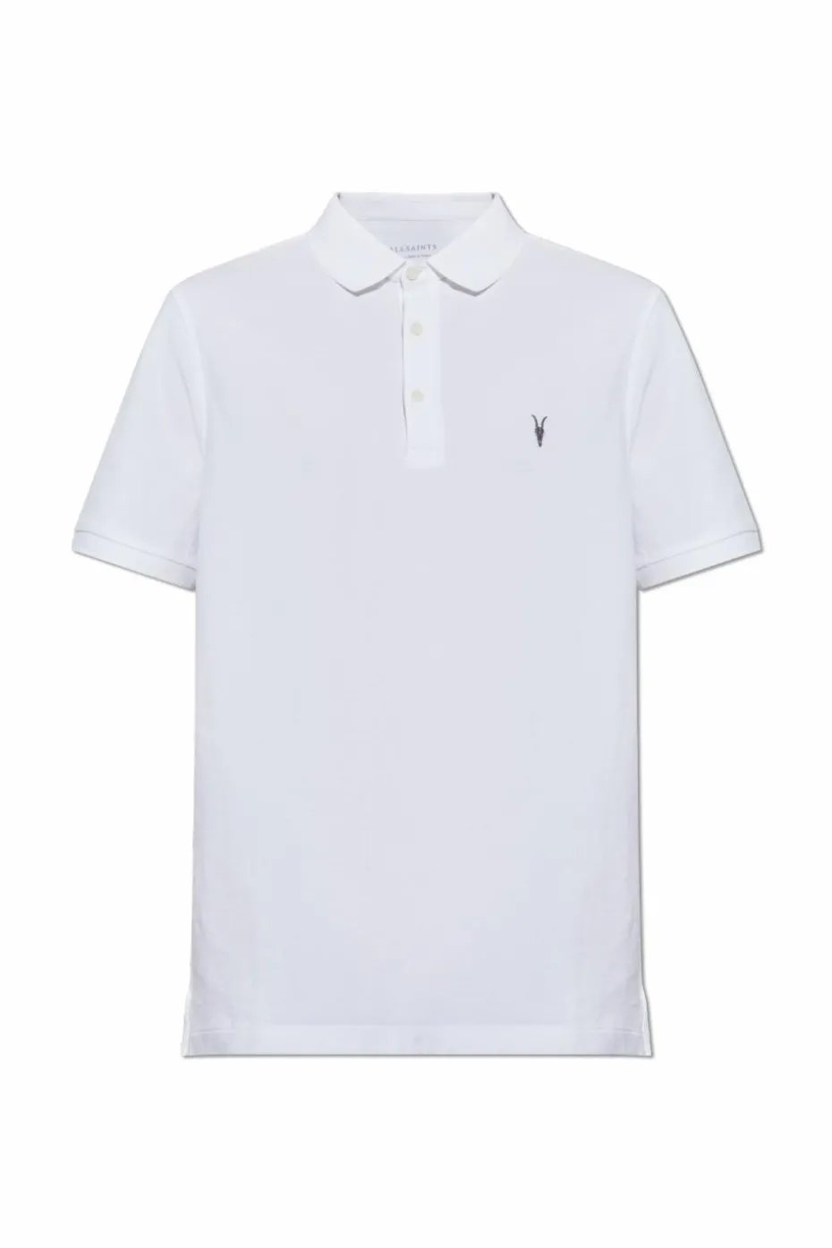 AllSaints BIAŁY Polo `Reform`