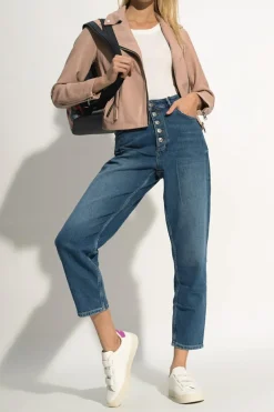 AllSaints BIAŁY Prążkowany top