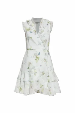 AllSaints BIAŁY Sukienka `Ari`