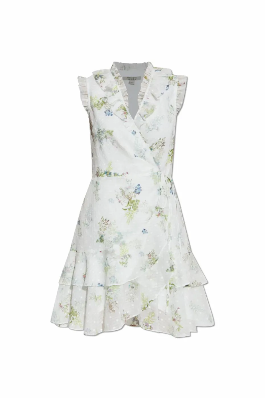 AllSaints BIAŁY Sukienka `Ari`