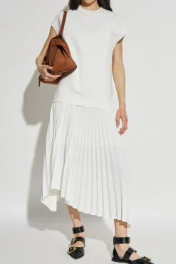 AllSaints BIAŁY Sukienka `Leia`