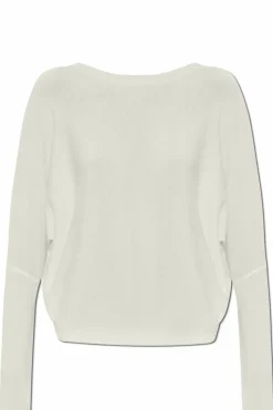 AllSaints BIAŁY Sweter `Julieana`