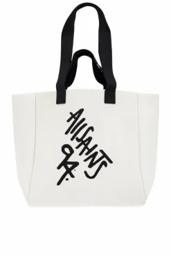 AllSaints BIAŁY Torba `Izzy` typu `shopper’