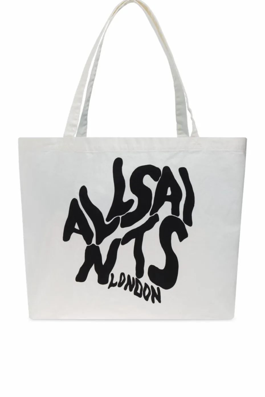 AllSaints BIAŁY Torba `Orlando` typu `shopper`