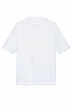AllSaints BIAŁY T-shirt `Biggy`