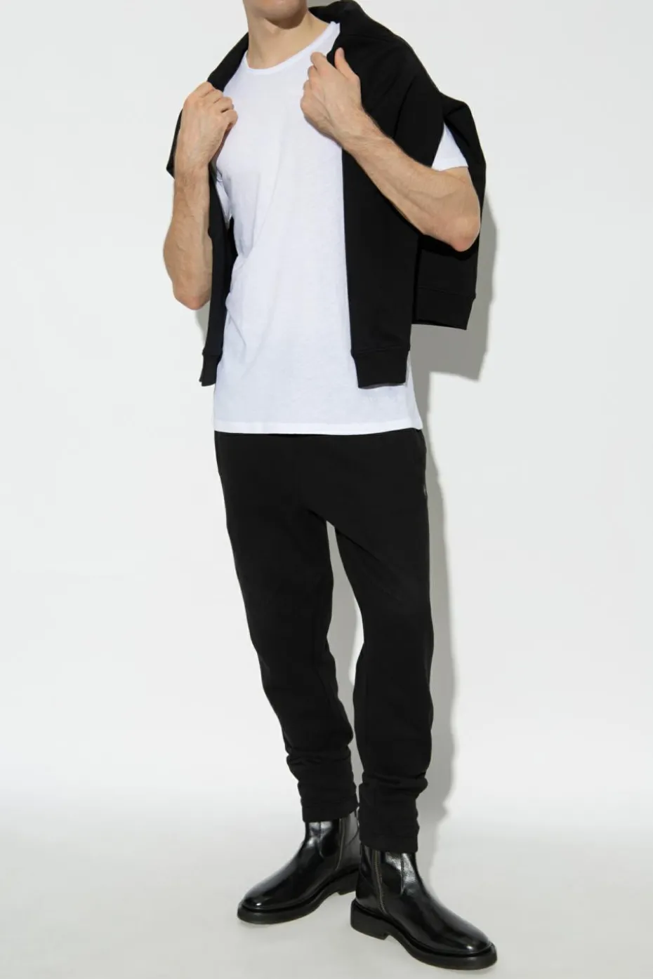 AllSaints BIAŁY T-shirt `Figure`